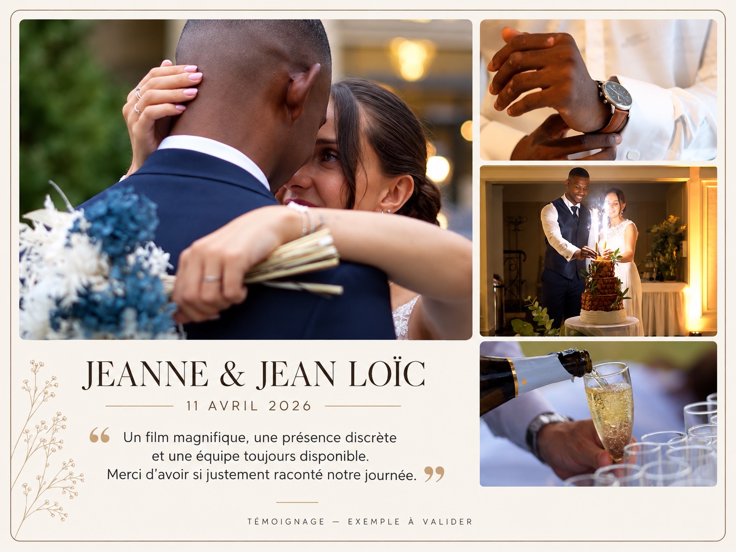 Témoignage de Jeanne et Jean Loïc
