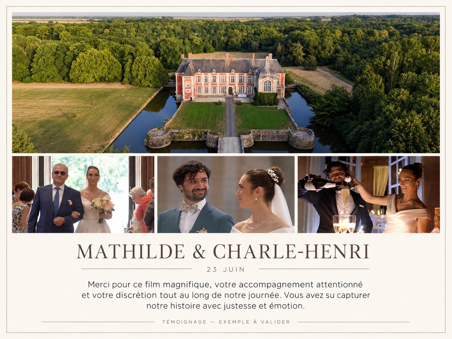 Témoignage de Mathilde et Charle-Henri